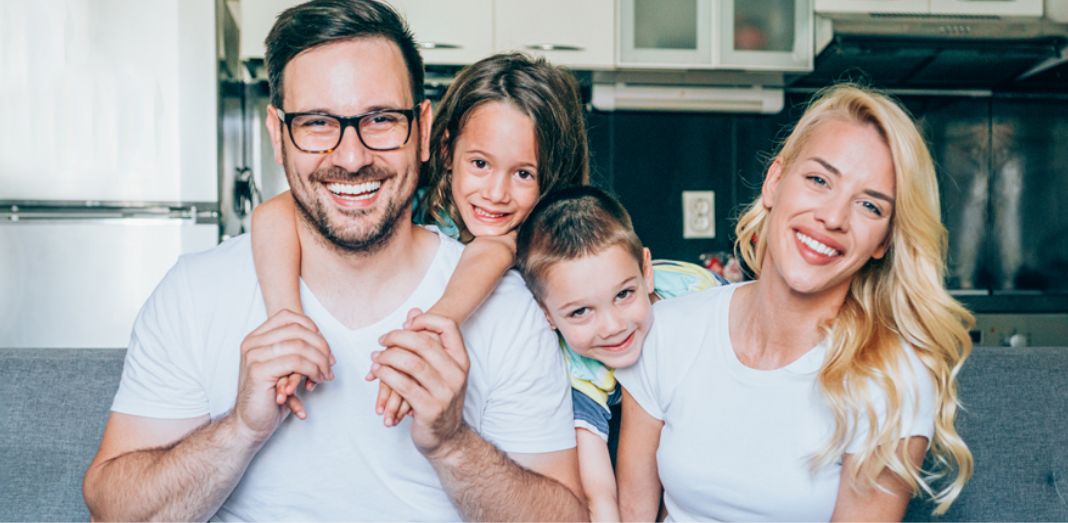 A Portrait Of Happy Family