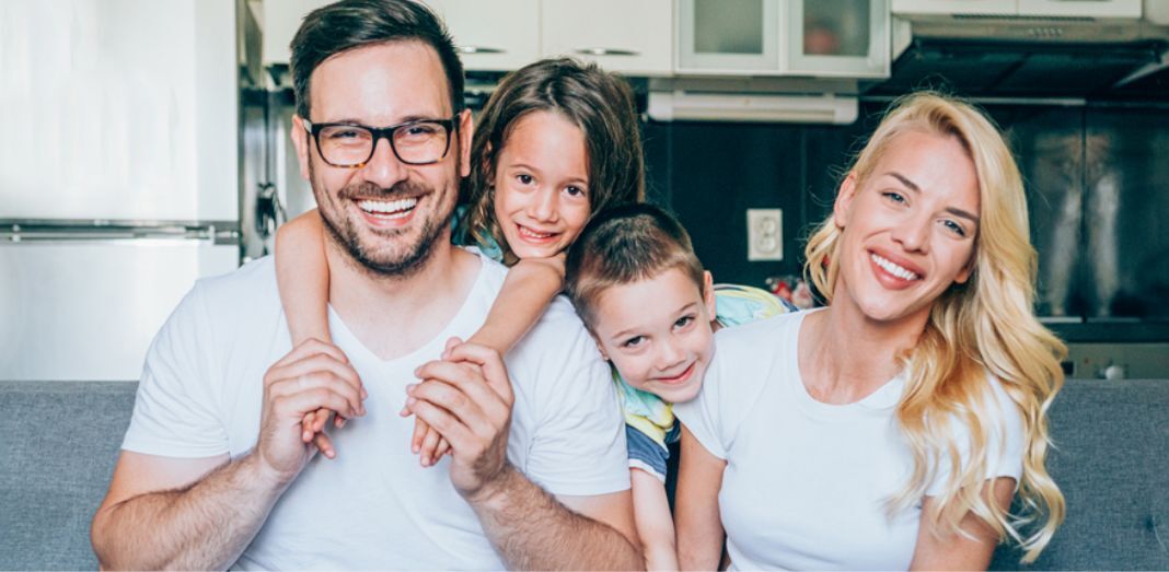 A Portrait Of Happy Family